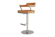 Franz Adjustable Bar Stool - Caramel