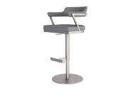 Franz Adjustable Bar Stool - Grey