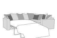 Cleveland Corner Chaise Group Including Sofabed Pillow Back - Line Art