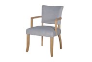 Dylan Arm Chair - Light Grey