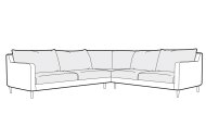 Sadie XL Corner Group Sofa - Line Art