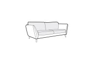 Steffi 2 Seater Sofa - Line Art