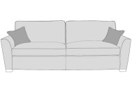 Wickham 4 Seater Sofa Standard Back