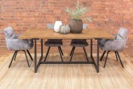Vault Dining Table With Chairs