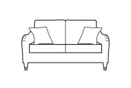 Sabden Small Sofa Line Art