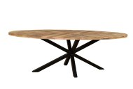 IFD Sunburst - Oval Dining Table