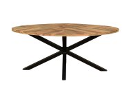 IFD Sunburst - Oval Dining Table