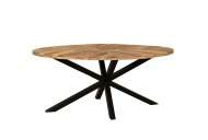 IFD Sunburst - Oval Dining Table