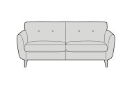 Saige Medium Sofa - Standard Back