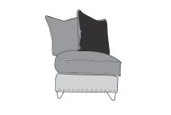Westmore Armless Unit Pillow Back