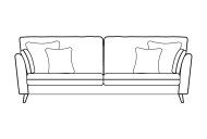 Perdy 3 Seater Sofa