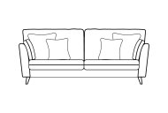 Perdy 2 Seater Sofa - Line Art