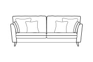 Perdy 2 Seater Sofa - Line Art