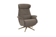 Clayton Power Recliner W/Integrated Footstool