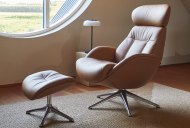 Elani Recliner Chair W/ Footstool