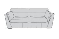 Pavia Leather 3 Seater Sofa