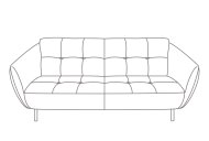 Sorrento 3 Seater Sofa