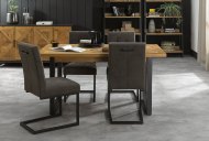 Bentley Designs (UK) Ltd Ingot Cantilever Dining Chair (Set of 2)
