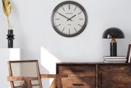 20" Haymarket Wall Clock Slate