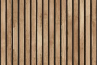 Wood Slats Natural Wallpaper