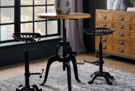 Hill Interiors Draughton Adjustable Bar Bistro Table