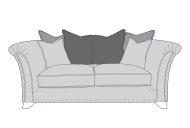 Venton 2 Seater Pillow Back