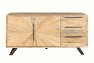 Sunburst - 2 Door 3 Drawer Sideboard