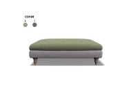 Whitemeadow Paloma Square Footstool
