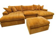 Whitemeadow Pendle Double Chaise with Snug Stool