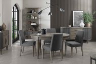 Bentley Designs (UK) Ltd Montrose Slate Grey Dining Chair (Set of 2)