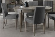 Bentley Designs (UK) Ltd Montrose Slate Grey Dining Chair (Set of 2)