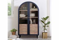 Indus Valley Inspiration 2 Door Glass Cabinet