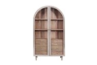 Indus Valley Inspiration 2 Door Glass Cabinet