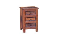 Taylors of Scotland Bardon Side Table 3 Drawer
