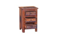 Taylors of Scotland Bardon Side Table 3 Drawer