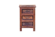 Taylors of Scotland Bardon Side Table 3 Drawer