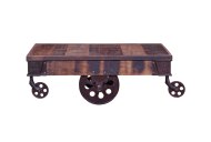 Taylors of Scotland Bardon Iron Cart Coffee Table