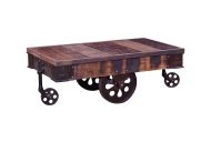 Taylors of Scotland Bardon Iron Cart Coffee Table