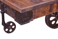 Taylors of Scotland Bardon Iron Cart Coffee Table