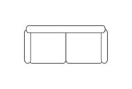 The Furniture Company Ashford 2 Seater Sofa