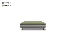 Whitemeadow Zenon Large Square Stool