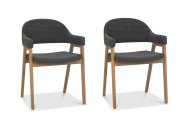 Bentley Designs (UK) Ltd Canyon Carver Dining Chair (Set of 2)