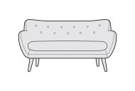 Siren Furniture Limited Saffron Medium Sofa