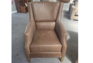 Edwin Leather Wing Chair