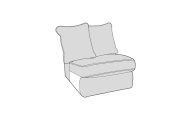 Buoyant Cartmel Armless Unit