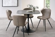Bentley Designs (UK) Ltd Croston Sintered Stone Square Bistro Table