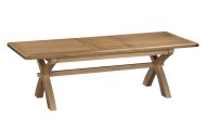 IFD Hapton Cross Leg Extending Dining Table