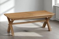 IFD Hapton Cross Leg Extending Dining Table