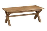 IFD Hapton Cross Leg Extending Dining Table