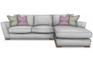 Whitemeadow Brindle - Large Chaise Sofa